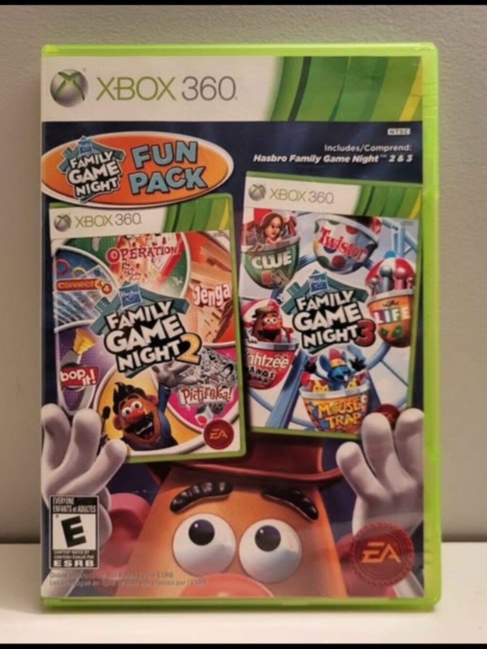 Hasbro Family Game Night Fun Pack Xbox 360